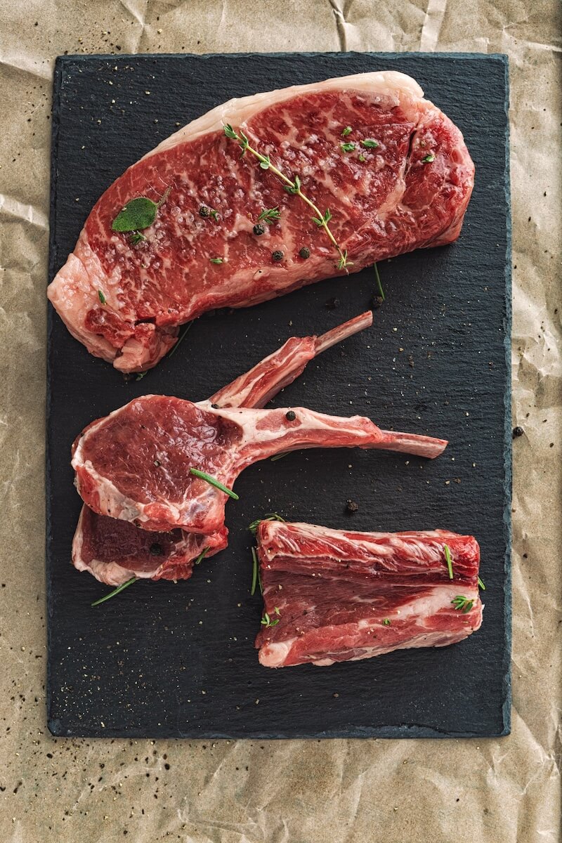 Beef and buffalo